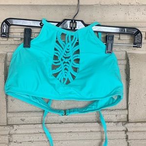 Teal Swimsuit Top